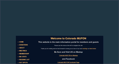 Desktop Screenshot of comufon.org